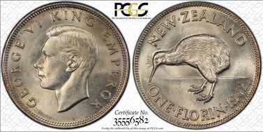 1942 Florin MS65