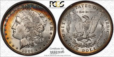 1896 $1 MS64
