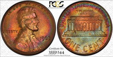 1965 1C MS64RB