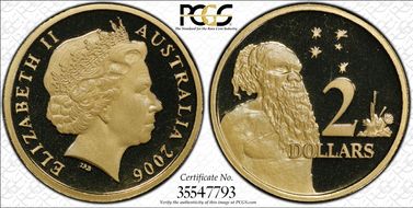 2006 $2 PR69DCAM