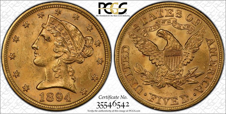 Cert 35546542 - Coin Image