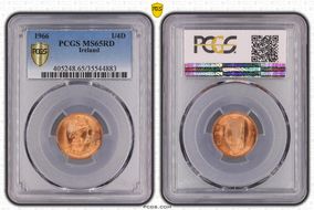 1966 1/4D MS65RD