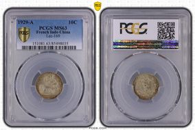 1929-A 10C Lec-169 MS63