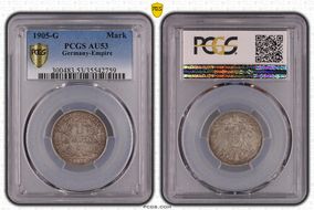1905-G Mark J-17 AU53