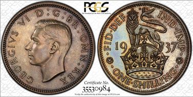 1937 Shil S-4082 English Rev PR65