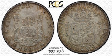 1768-Mo MF 8 R Calico-1094 AU50