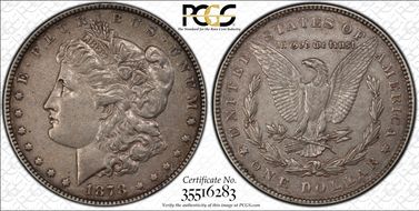 1878 7TF $1 Reverse of 1878 N1