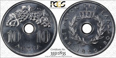 1959 10 Lep KM-78 MS67