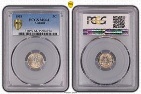 1918 5C MS64