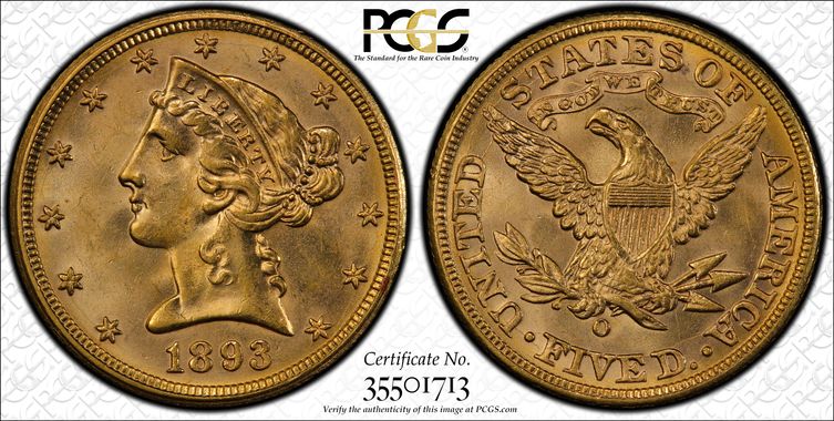 Cert 35501713 - Coin Image