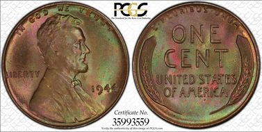 1944 1C MS65BN