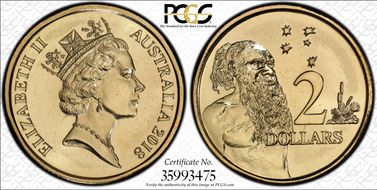 2018 $2 4th Portrait MS67