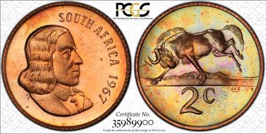 1967 2C English PR67RB