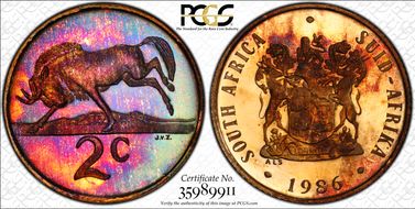 1986 2C KM-83 PR67RB
