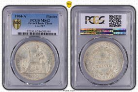 1904-A Piastre Lec-287 MS62