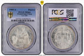 1905-A Piastre Lec-288 MS64