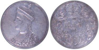 No Date $1 K-B29   X-445  Fantasy Ag Large Head N1