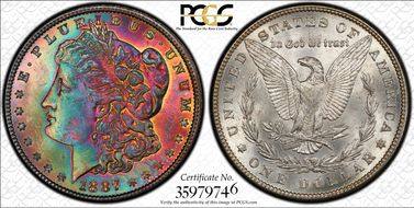 1887 $1 MS66+
