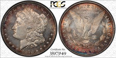 1878 8TF $1 MS62