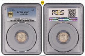 1919-M 3D MS65