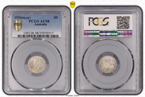 1926(m,sy) 3D AU58