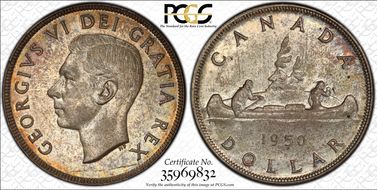 1950 S$1 SWL MS63
