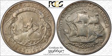 1935 50C Hudson MS66+