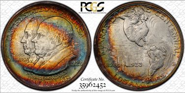 1923-S 50C Monroe MS64+