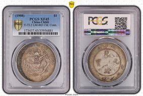 (1908)34 $1 LM-465 Cld. Conn. XF45