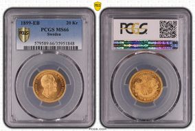 1899-EB 20 Kr MS66