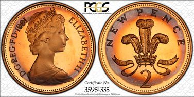 1981 2p S-C1 New Pence PR68DCAM