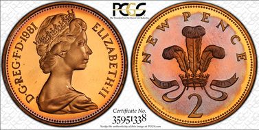 1981 2p S-C1 New Pence PR67DCAM