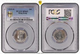 1939-H 10C MS63