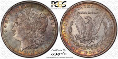 1890 $1 MS65