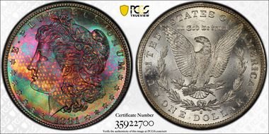 1881-S $1 MS66
