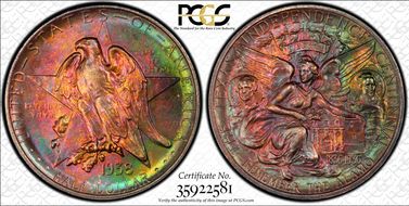 1938 50C Texas MS67+