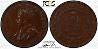 1930 (m) 1D Indian obverse XF45BN