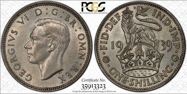 1939 Shil S-4082 English Rev AU58