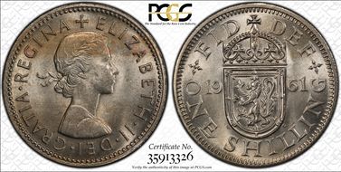 1961 Shil S-4148 Scottish Rev MS64
