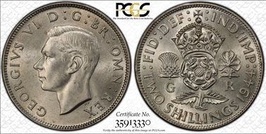 1944 Florin S-4081 MS63