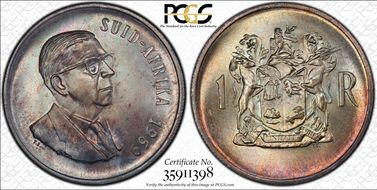 1969 Rand Afrikaans MS65