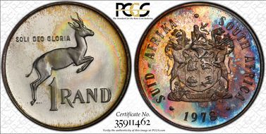 1978 Rand Silver PR67DCAM