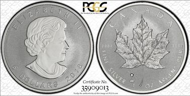 2018 $5 ML Light Bulb Privy SP67