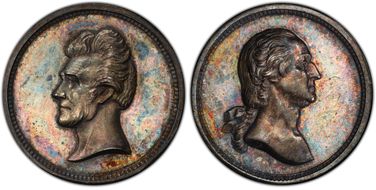 (1862) AR Medal GW-448, Washington/Jackson MS63