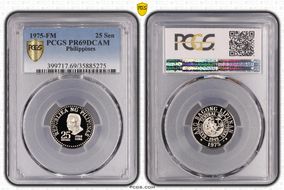 1975-FM 25 Sen PR69DCAM