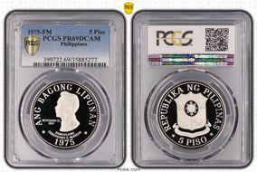 1975-FM 5 Piso PR69DCAM