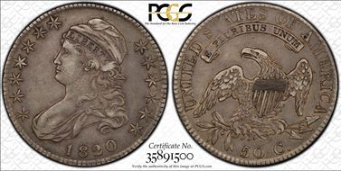 1820/19 50C O-101 XF40