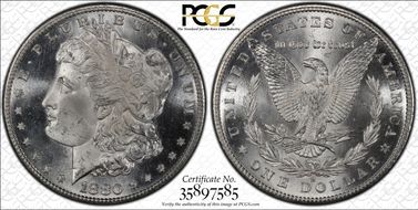 1880-S $1 MS66+