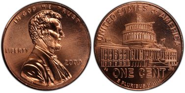 2009 1C Lincoln-Presidency MS67RD