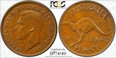 1940 K.G (p)  1D MS62BN